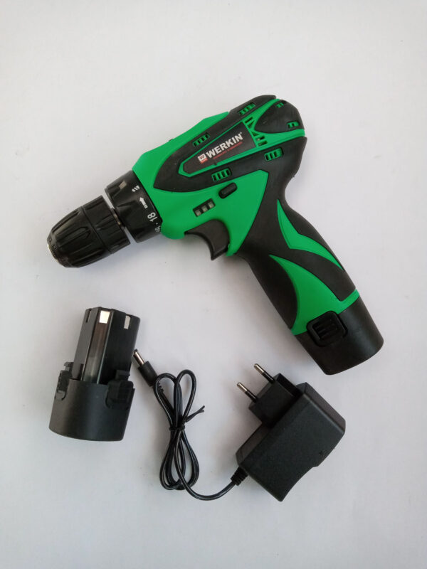 CORDLESS DRILL / SCREW DRIVER 10MM WERKIN - Image 4