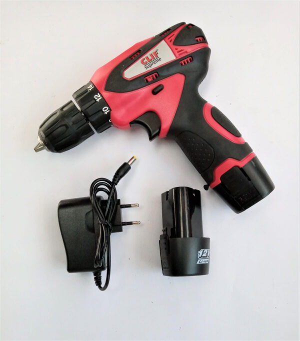 CORDLESS DRILL / SCREW DRIVER 10MM CLIF SUPREME - Image 4