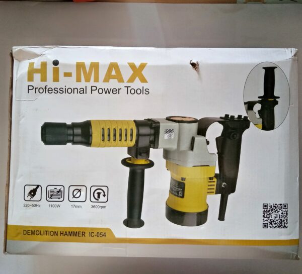 DEMOLITION HAMMER HI MAX -0810T BREAKER - Image 10