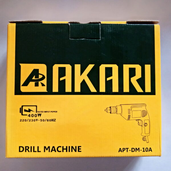 IMG_20210216_172044_287 10 MM DRILL MACHINE / SCREW DRIVER AKARI BRAND REVERSIBLE - Image 2