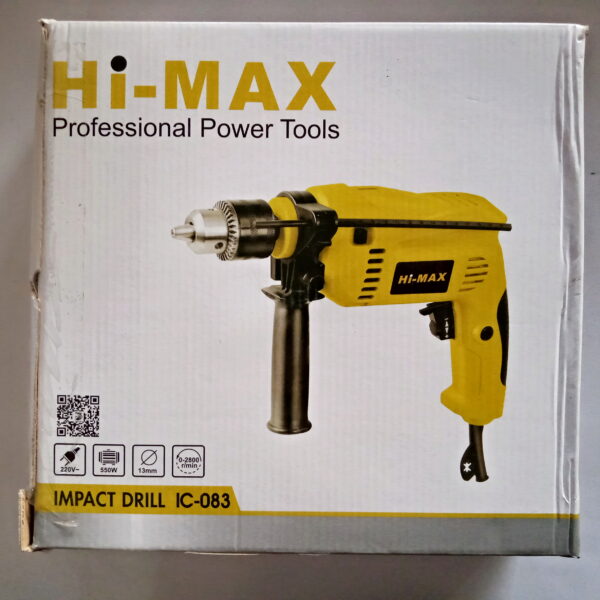 HI MAX 13 MM IMPACT DRILL MACHINE REVERSIBLE ID13E SERIES - Image 2