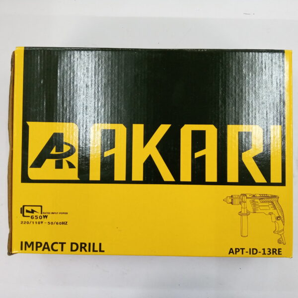 AKARI 13 MM IMPACT DRILL MACHINE REVERSIBLE ID13RE SERIES - Image 2