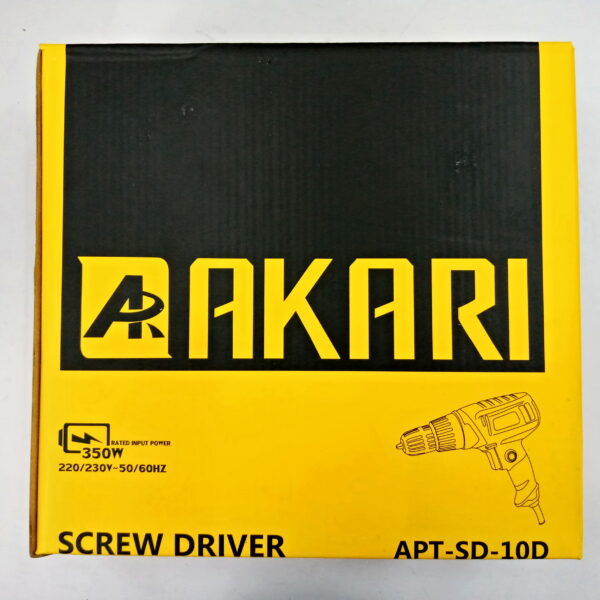 AKARI 10 MM ELECTRIC RATCHET SCREWDRIVER REVERSIBLE NEW - Image 2