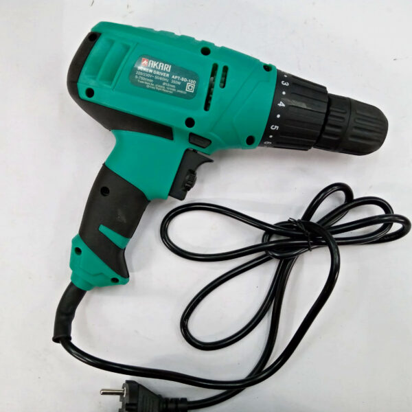 AKARI 10 MM ELECTRIC RATCHET SCREWDRIVER REVERSIBLE NEW - Image 3