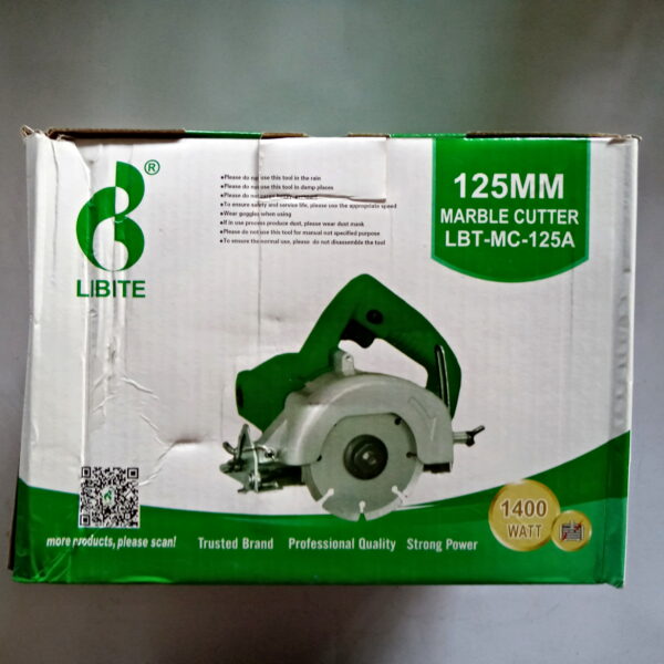 LIBITE PROFESSIONAL MARBLE CUTTER 125MM - Image 4