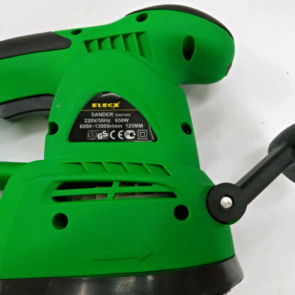 ELECX ORBITAL SANDER 125MM - Image 4