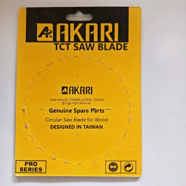 AKARI TCT BLADES FOR WOOD 125MM 40T - Image 2