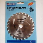 AKARI TCT BLADES FOR WOOD 110MM 24T