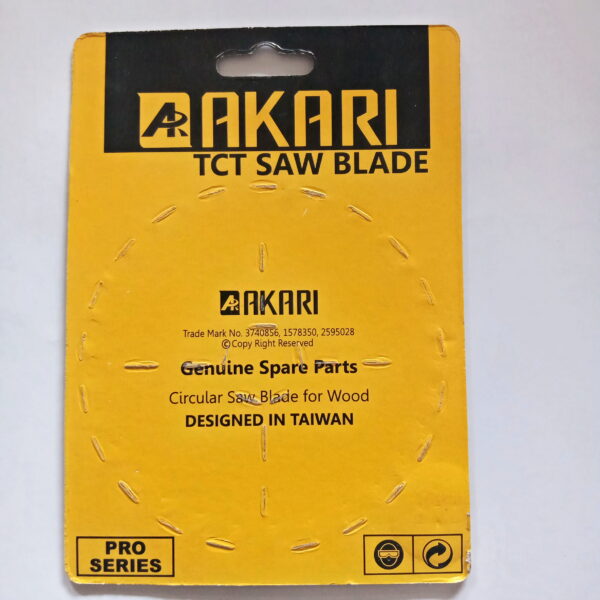 AKARI TCT BLADES FOR WOOD 110MM 30T-2 PCS - Image 2