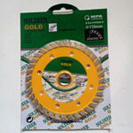 SOLDIER GOLD series DIAMOND BLADES FOR GRANITE 110MM TURBO/RIM-2 PCS