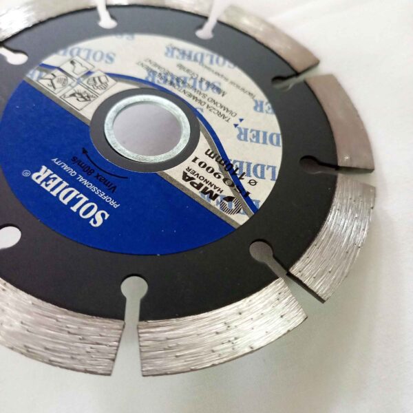 SOLDIER GOLD series DIAMOND BLADES FOR GRANITE 110MM- 2 PCS - Image 2