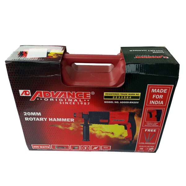 ADVANCE- HEAVY DUTY DEMOLITION ROTARY HAMMER 20MM REVERSIBLE - Image 17