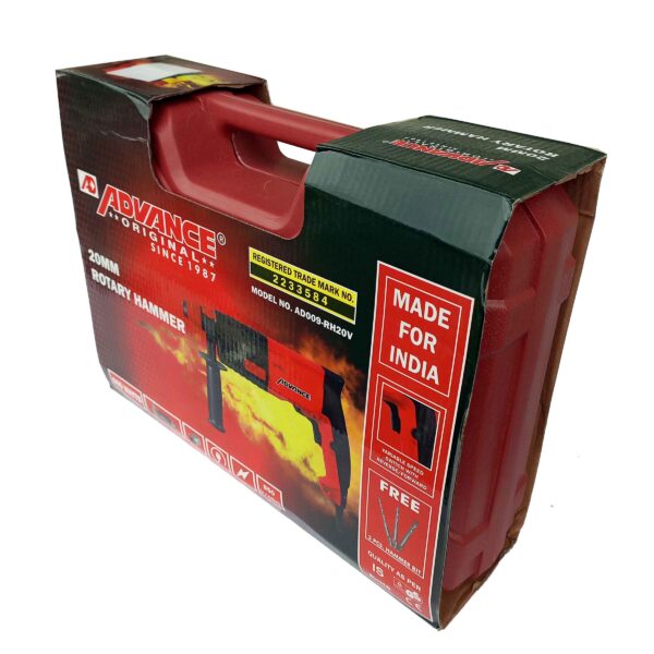 ADVANCE- HEAVY DUTY DEMOLITION ROTARY HAMMER 20MM REVERSIBLE - Image 16