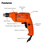 10 MM DRILL MACHINE HUSPANDA BRAND REVERSIBLE - Image 5