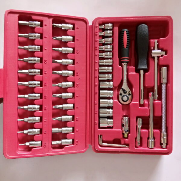 HARRY-KARRY 1/4" DRIVE 46 PCS HEX Socket Set - Image 2