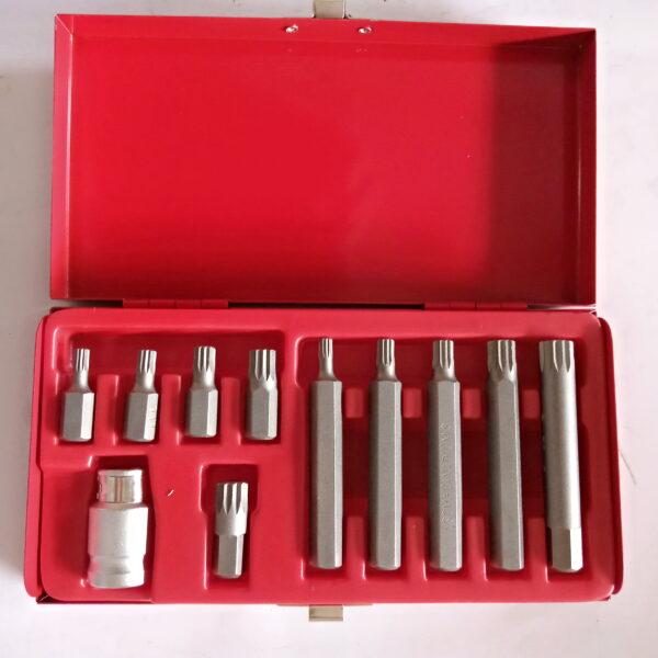 KIMSON 11pcs 12 Point Spline Bit Set CR-V - Image 3