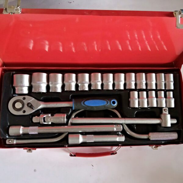 GS KING TOOLS  24 PCS 1/2" DRIVE HEX SOCKET SET HEAVY DUTY - Image 2