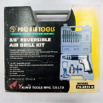 HEAVY DUTY Works New 3/8" Reversible Pneumatic Drill Air Drilling Machines Tool Pistol Type
