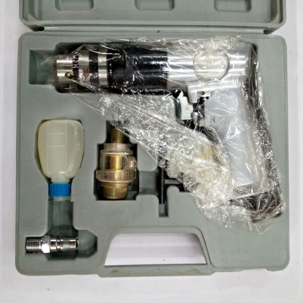 HEAVY DUTY Works New 3/8" Reversible Pneumatic Drill Air Drilling Machines Tool Pistol Type - Image 2