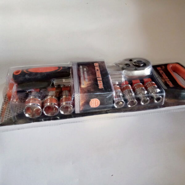 IMG_20210225_175740_412 Socket Set Wrench Spanner 1/2" Sq. Drive with Ratchet Handle, Extension Rod, (Copy) - Image 5