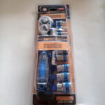 Socket Set Wrench Spanner 1/2" Sq. Drive with Ratchet Handle, Extension Rod,