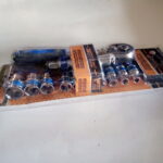 Socket Set Wrench Spanner 1/2" Sq. Drive with Ratchet Handle, Extension Rod, - Image 3