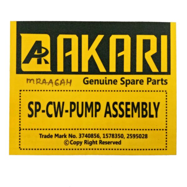 AKARI High Quality Pressure Washer PUMP ASSEMBLY - Image 5