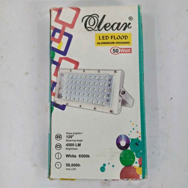 50 Watts Brick LED Flood Light | Super Strong Body and Handle 2Pcs Set - Image 3