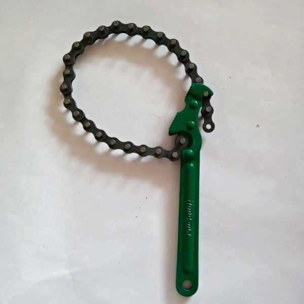 9'' inch Auto Oil Filter Key Chain Wrench Chain tool - Image 2