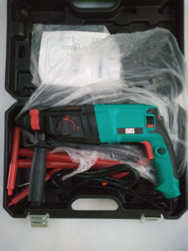CLIF PLUS HEAVY DUTY DEMOLITION ROTARY HAMMER 26MM REVERSIBLE - Image 5