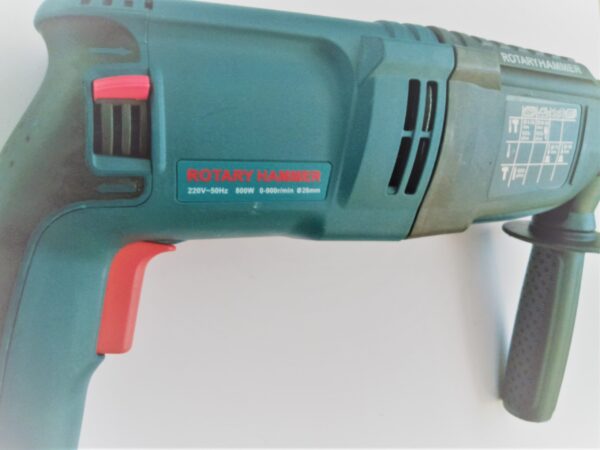 BLUTEC HEAVY DUTY DEMOLITION ROTARY HAMMER 26MM REVERSIBLE - Image 6