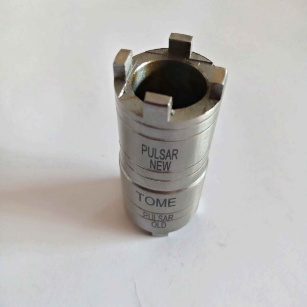 TOME Clutch Nut Spanner Tool Goti for Bajaj Pulsar New & Old Motorbikes - Image 2