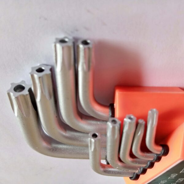 Q TOOLS Regular Torx / Star Allen Key Set 9pc - Image 2