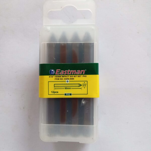 EASTMAN - Philips PH 2- IMPACT BIT SET  Long- 12 Pcs Set - Image 5