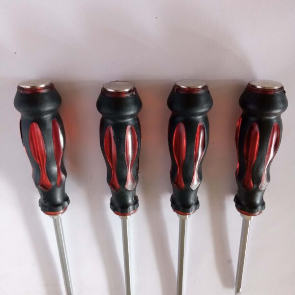 Heavy Duty-Taiwan made 2 in 1 Impact Screw Driver Set - 4 pcs set-Slotted & Philips - Image 3