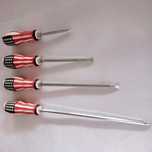 Imported-Screwdriver -2 in 1- 4 pcs set-Slotted & Philips - Image 2