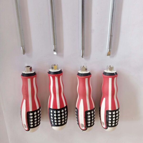 Imported-Screwdriver -2 in 1- 4 pcs set-Slotted & Philips - Image 4