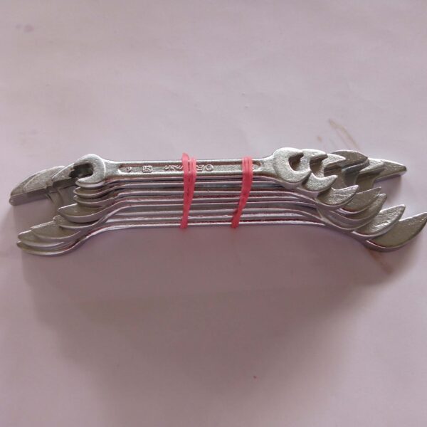 EASTMAN 3/121 6X7 TO 20X22 - 8PCS Double Sided Open End Wrench  (Pack of 8 Pcs) - Image 2
