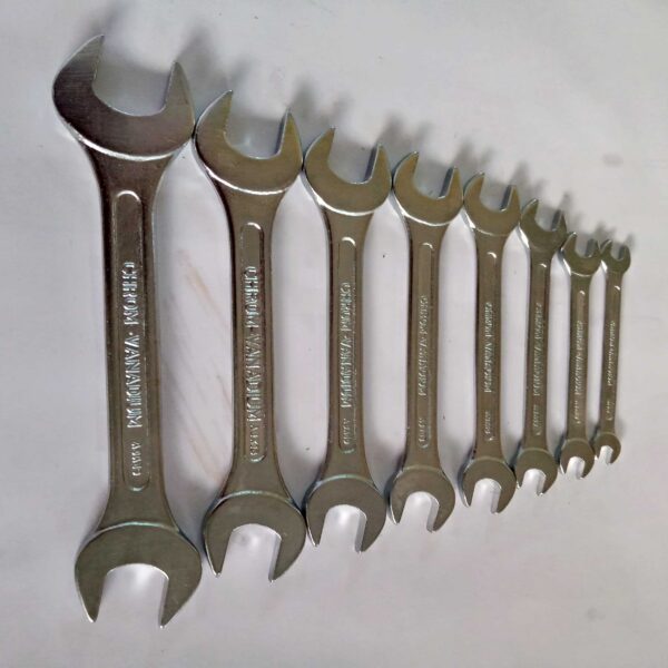AJAY Double Sided Open End Wrench 6X7 To 20X22 | 8Pcs set - Image 3