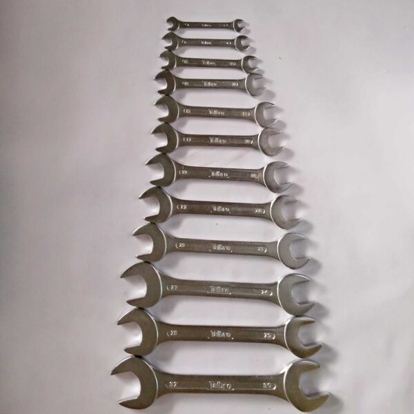 IMG_20210319_165509_313 Talbro -6X7 TO 30X32 - 12PCS Double Sided Open End Wrench  (Pack of 12 Pcs) - Image 7