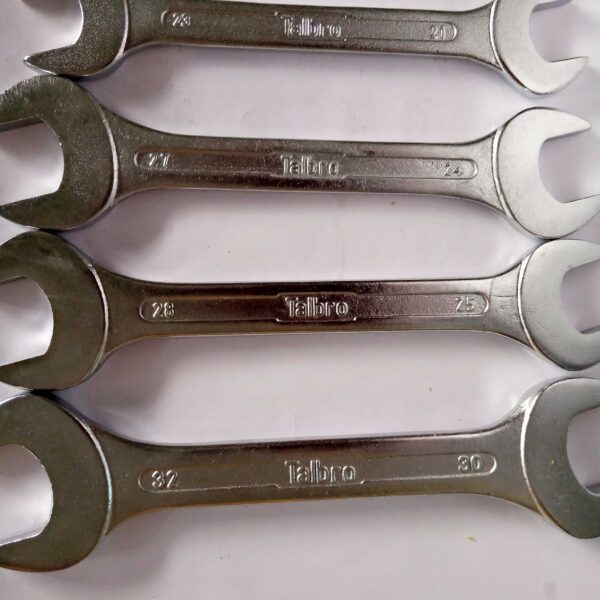 IMG_20210319_165521_875 Talbro -6X7 TO 30X32 - 12PCS Double Sided Open End Wrench  (Pack of 12 Pcs) - Image 6