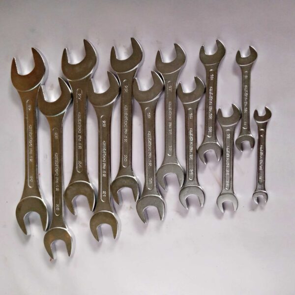 AMBITEC -6X7 TO 30X32 - 12PCS Double Sided Open End Wrench  (Pack of 12 Pcs) - Image 2
