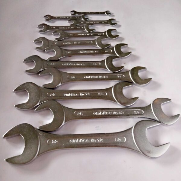 AMBITEC -6X7 TO 30X32 - 12PCS Double Sided Open End Wrench  (Pack of 12 Pcs) - Image 3