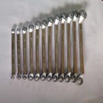 AMBITEC -6X7 TO 30X32 - 12PCS Double Sided Ring End Wrench (Pack of 12 Pcs)