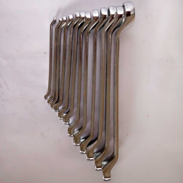 BANSAL TOOLS -6X7 TO 30X32 - 12PCS Double Sided Ring End Wrench (Pack of 12 Pcs) - Image 3