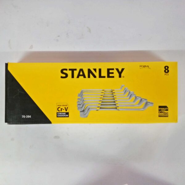 STANLEY- 6X7-20X22 | 8PCS Double Side Ring End Wrench-8Pcs set - Image 3