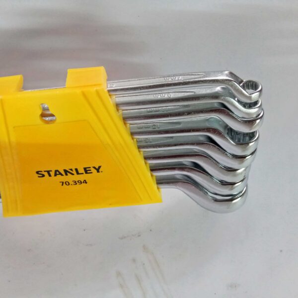 STANLEY- 6X7-20X22 | 8PCS Double Side Ring End Wrench-8Pcs set - Image 2