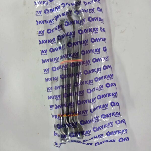 OAYKAY -6X7 TO 20X22 - 8PCS Double Sided Ring End Wrenc (Pack of 8 Pcs) - Image 4