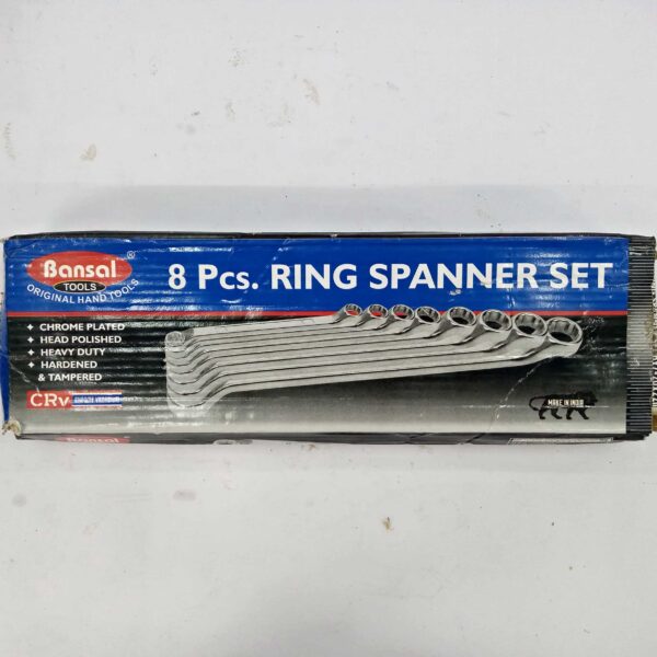 IMG_20210319_175027_071 BANSAL TOOLS -6X7 TO 20X22 - 8PCS Double Sided Ring End Wrench (Pack of 8 Pcs) - Image 4