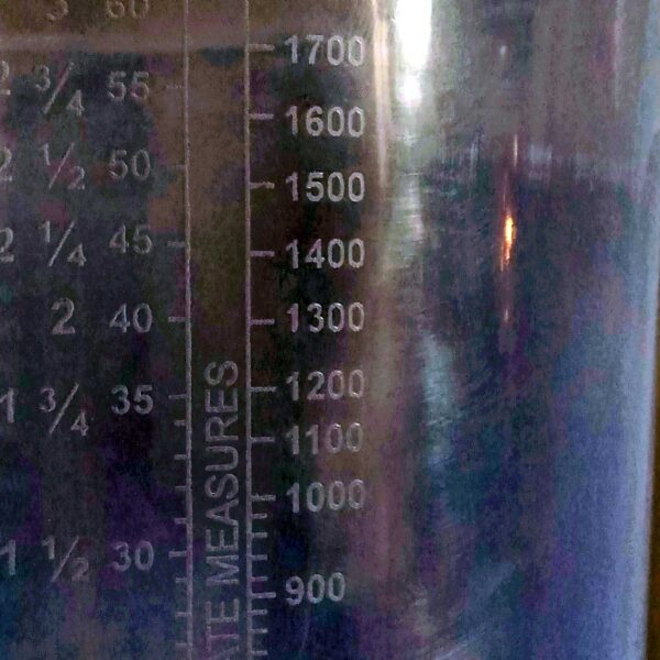 Measuring Mugs 1000/2000 ml Moulded in Polypropylene 2Pcs Combo SET - Image 5